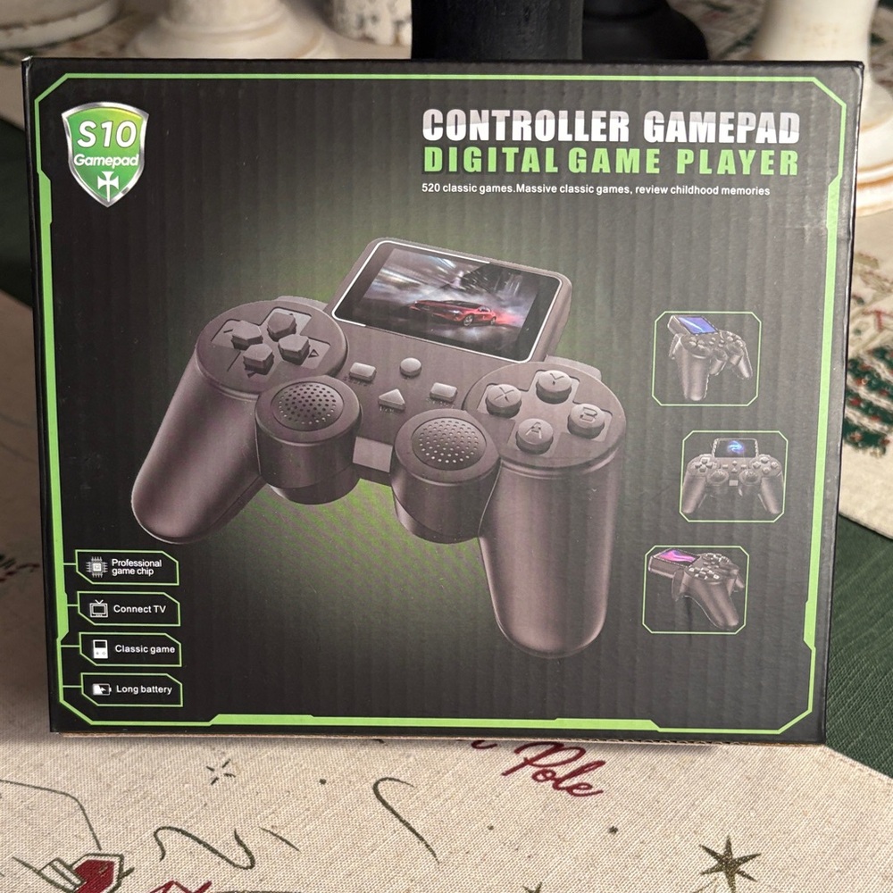 Black Digital Gamepad Controller